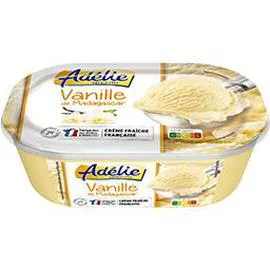 ADÉLIE Crème glacée vanille de Madagascar 1l