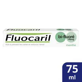 FLUOCARIL Dentifrice menthe bi-fluoré 75ml