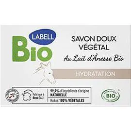 LABELL BIO Savon doux végétal Hydratation au lait d'ânesse BIO 100g