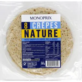 MONOPRIX Crêpes nature 280g
