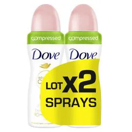 DOVE Déodorant Anti-Transpirant Magnolia & Lilly Scent Beauty Finish Advanced Care 2x100ml