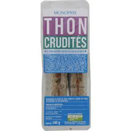 MONOPRIX Sandwich thon crudités 145g