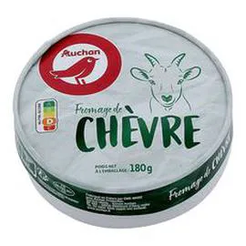 AUCHAN Fromage de chèvre 180g