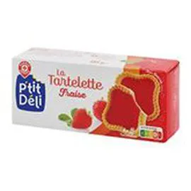 MARQUE REPÈRE, P'TIT DÉLI Tartelette Fraise 127g
