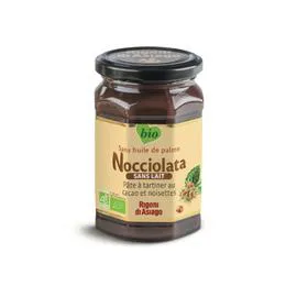 RIGONI DI ASIAGO, NOCCIOLATA Pâte à tartiner cacao & noisettes Bio sans lait 250g