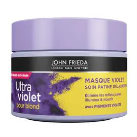 JOHN FRIEDA Masque Cheveux Violet pour Cheveux Blonds Ultra Violet 250ml