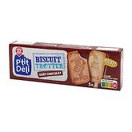 MARQUE REPÈRE, P'TIT DÉLI Goûter rectangle Fourré chocolat 125g