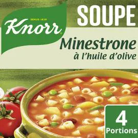 KNORR Soupe déshydratée Minestrone à l'huile d'olive 104g