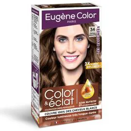 EUGÈNE COLOR Coloration Permanente châtain noisette 34 115ml