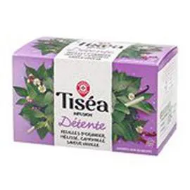 MARQUE REPÈRE, TISÉA Infusion détente Tisea x20 x20