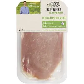 LES ELEVEURS DE CHEZ NOUS Escalope de veau 230g