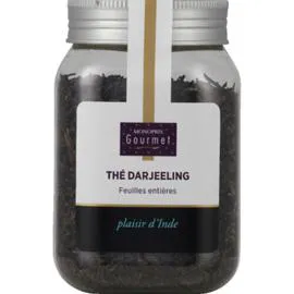 MONOPRIX GOURMET Thé Darjeeling, feuilles entières, plaisir d'Inde 125g