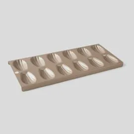 MONOPRIX Maison Plaque À Madeleines, Pour Faire 12 Madeleines, Coloris Champagne l'unité