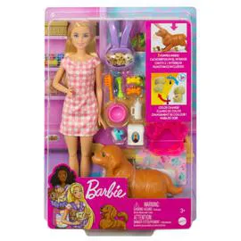 Barbie Coffret naissance des chiots (l'unité)