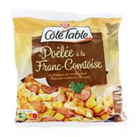 MARQUE REPÈRE, CÔTÉ TABLE Poêlée Franc-Comtoise 900g