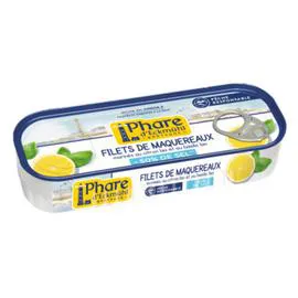 PHARE D'ECKMÜHL Filets de Maquereaux Citron bio & Basilic bio 130g