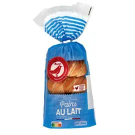AUCHAN Pains au lait 350g