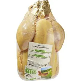 CARREFOUR BIO Poulet bio fermier l'unité