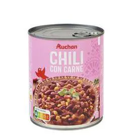 AUCHAN Chili con carne 820g