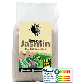 AUTOUR DU RIZ Riz Jasmin Demi-Complet Bio 2kg