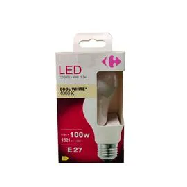 CARREFOUR Ampoule LED Standard 100W E27 CW l'unité