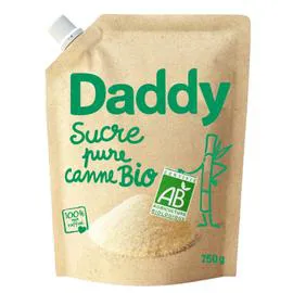 DADDY Sucre bio pure canne 750g