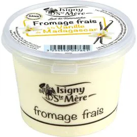 ISIGNY STE MÈRE Fromage frais à la vanille de Madagascar 500g