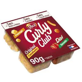 VICO, CURLY Biscuits apéritifs assortiment 90g