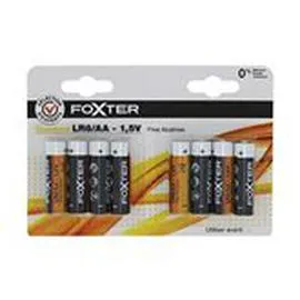 FOXTER Piles alcalines AA/LR6 1,5V x8