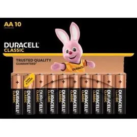 DURACELL Lot de 10 piles Classic AA l'unité