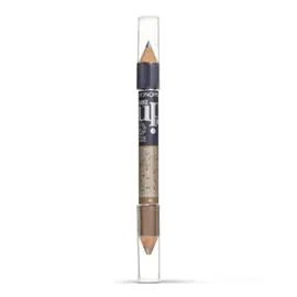 MONOPRIX MAKE-UP BIO Crayon Duo Yeux Gris n°02 l'unité