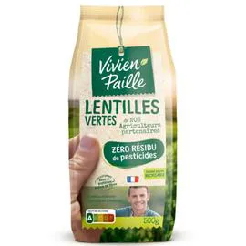 VIVIEN PAILLE Lentilles vertes 500g
