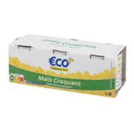 ECO+ Mais croquant 3x140g