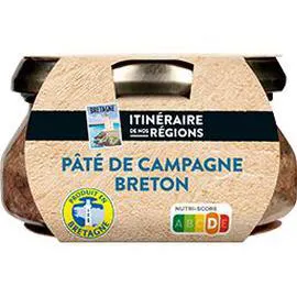 ITINÉRAIRE DE NOS RÉGIONS Pâté de campagne breton Label Rouge 180g