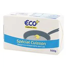 ECO+ Margarine allégée Cuisson 60%vol 500g