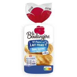 LA BOULANGÈRE Pain au lait sans sucres ajoutés 350g