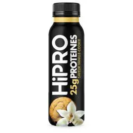 DANONE, HIPRO Yaourt à boire vanille cookie protéiné 0% MG 300g