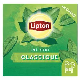 LIPTON Thé vert Classique Asie - x50 65g