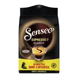 SENSEO Café dosettes espresso 7 classique 222g