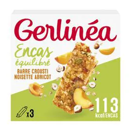GERBLÉ Crousti abricot noisette 93g