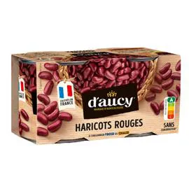 D'AUCY Haricots rouges Origine France 250g