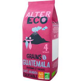ALTER ECO Café bio en grains Guatemala intensité 4 500g