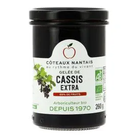 CÔTEAUX NANTAIS Gelée de Cassis Extra Bio 260g