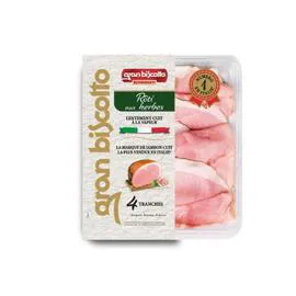 GRAN BISCOTTO ROVAGNATI Jambon Rôti aux Herbes Cuit à la Vapeur de Haute qualité 120g