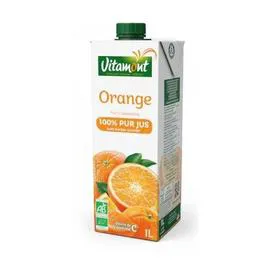 VITAMONT Jus D'orange T-pack Bio l'unité