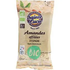 SAINTE LUCIE Amande effilée bio Sachet 125g
