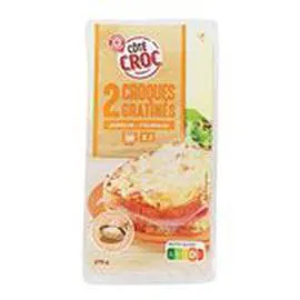 MARQUE REPÈRE, CÔTÉ CROC Croque-monsieur 2x135g