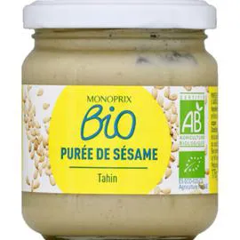 MONOPRIX BIO Purée de sésame tahin bio 175g