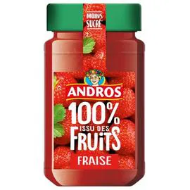 ANDROS Confiture fraise 250g