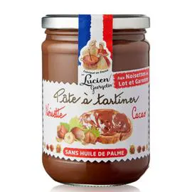 LUCIEN GEORGELIN Pate à tartiner aux noisettes et cacao 600g